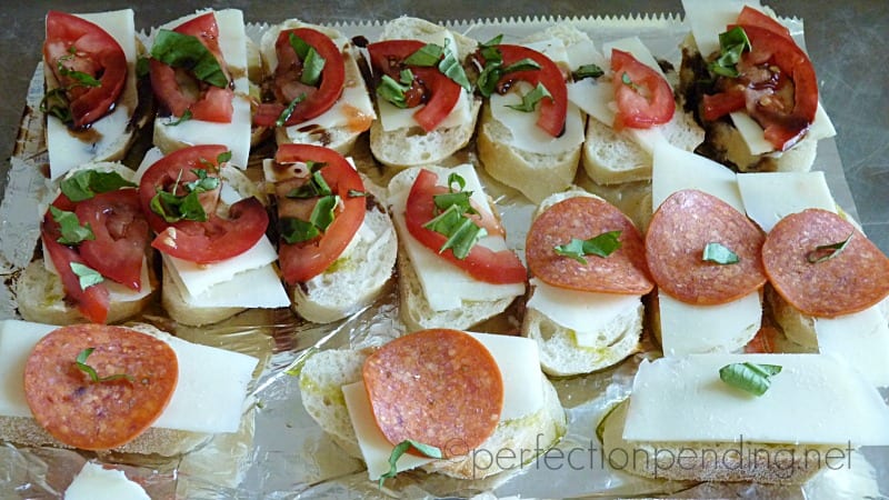 easy summer dinner idea balsamic baguette bites easy summer dinner idea balsamic baguette bites